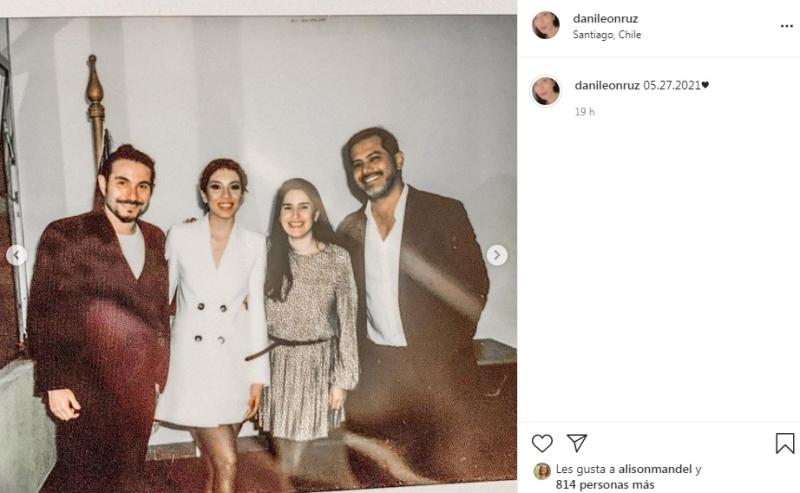 Felipe Avello se casó en ceremonia con aforo limitado