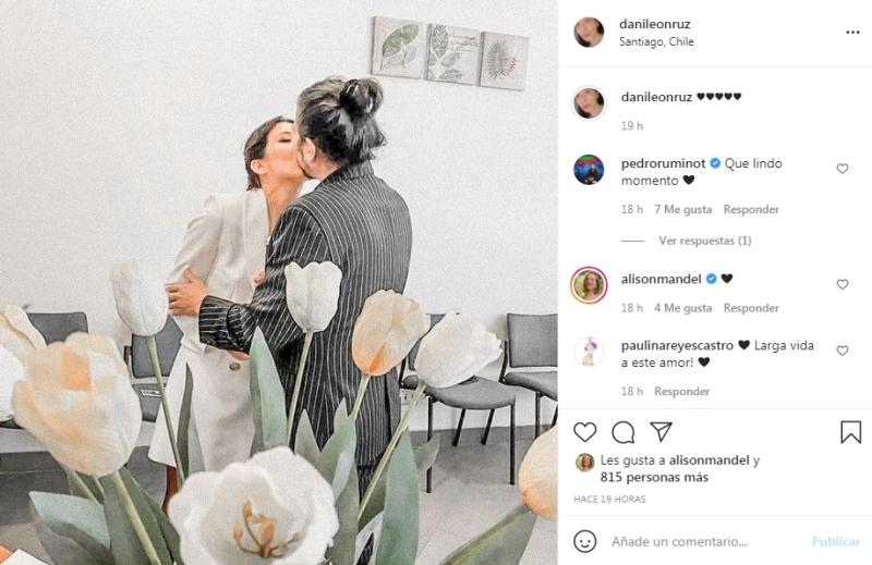 Felipe Avello se casó en ceremonia con aforo limitado