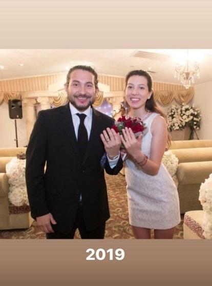 Felipe Avello se casó en ceremonia con aforo limitado