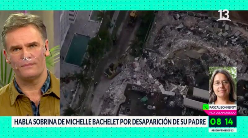 Derrumbe en Miami: Tío de Michelle Bachelet está desaparecido