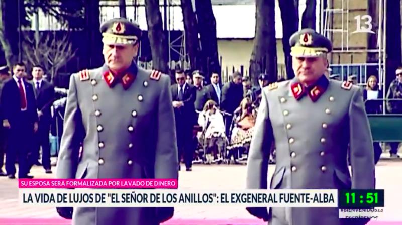 “El Señor de los Anillos”: La vida de lujos del ex general Fuente-Alba