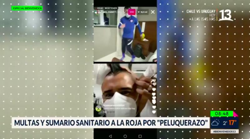 Multa y sumario sanitario a La Roja por “peluquerazo”