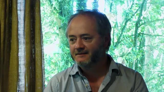 Alipio Vera probó espumante patagón