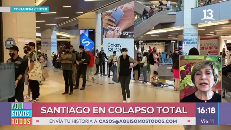 Evelyn Matthei se refirió a cuarentena en la RM