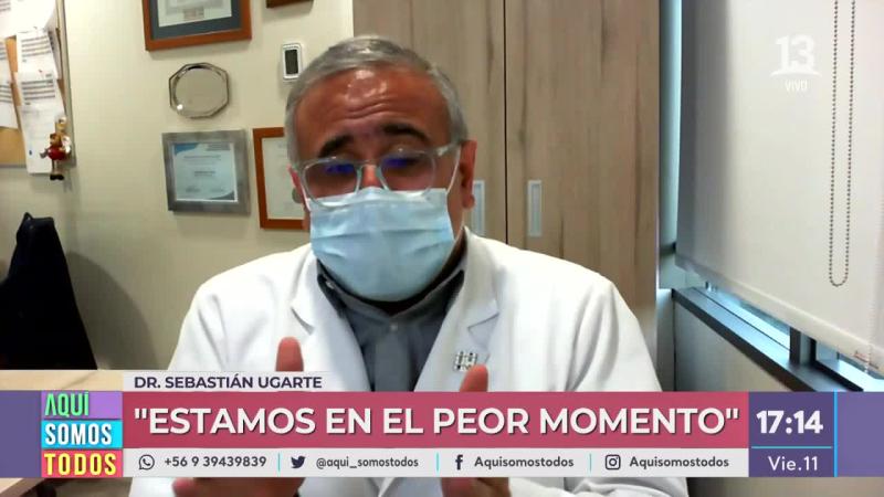 Dr. Ugarte: “Nos quedan dos de los meses más duros de toda esta pandemia”