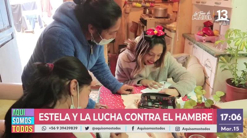 Nos activamos por mujer que deja de comer para alimentar a sus hijos