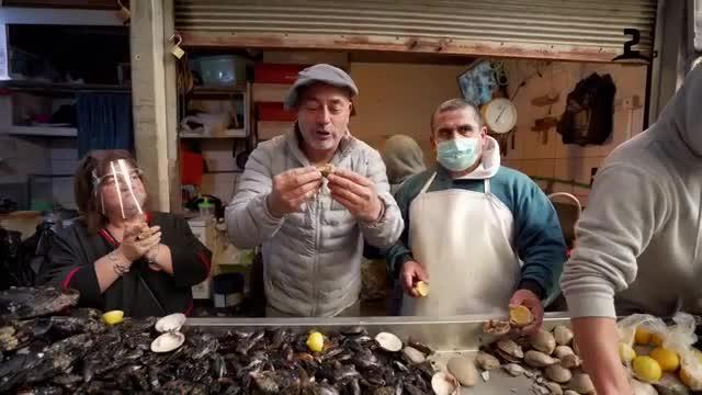 Alonso Barraza probó muchos productos nativos y locales