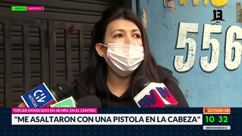Duro testimonio de vecina tras nuevo asesinato en Santiago
