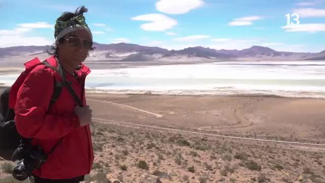 Claudio Iturra visita el Salar de Huasco