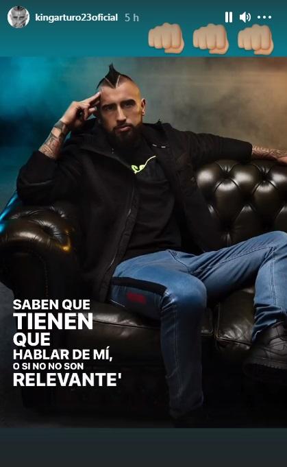 Arturo Vidal habla de supuesto escándalo de infidelidad