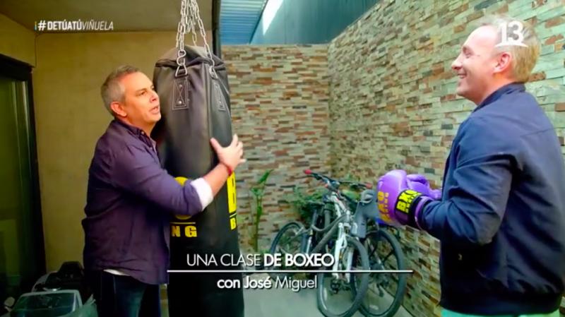 José Miguel Viñuela realizó completo recorrido por su casa