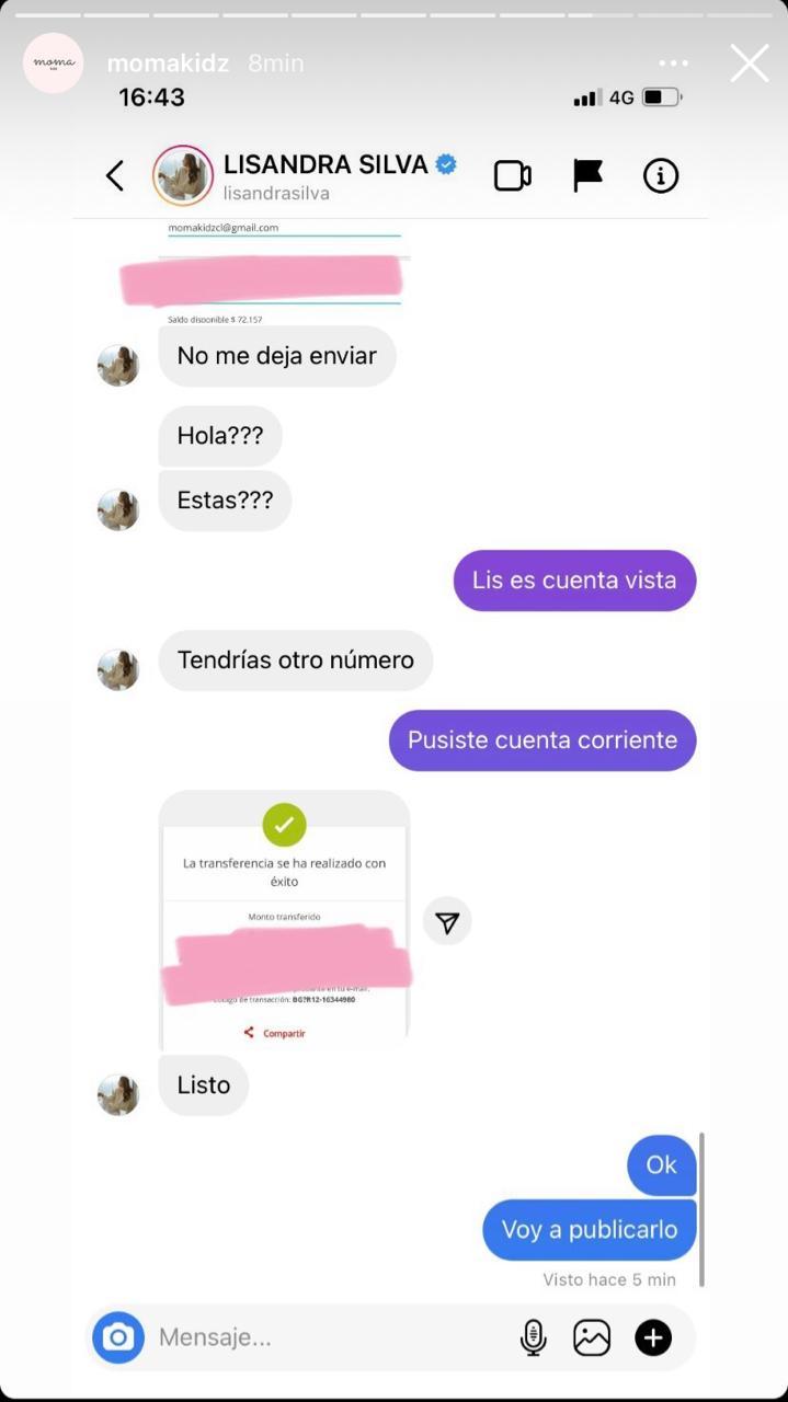 Funan a Lisandra Silva por no pagar chaleco para su hijo