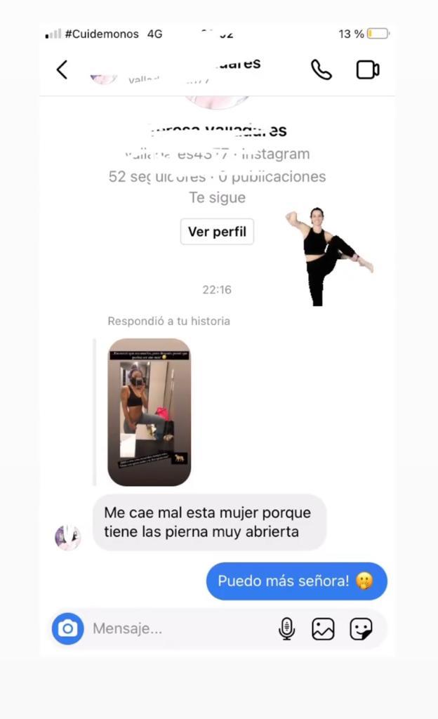 Mónica Soto reacciona a insólito comentario sobre su cuerpo