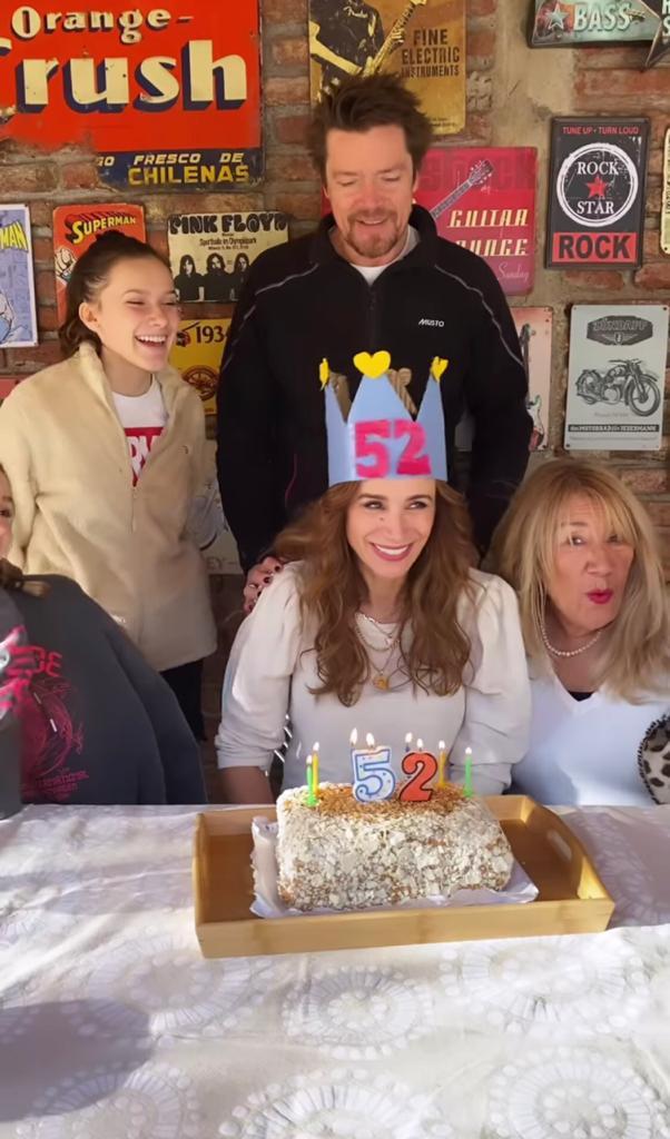 Alejandra Fosalba recibe los 52 años con íntimo festejo
