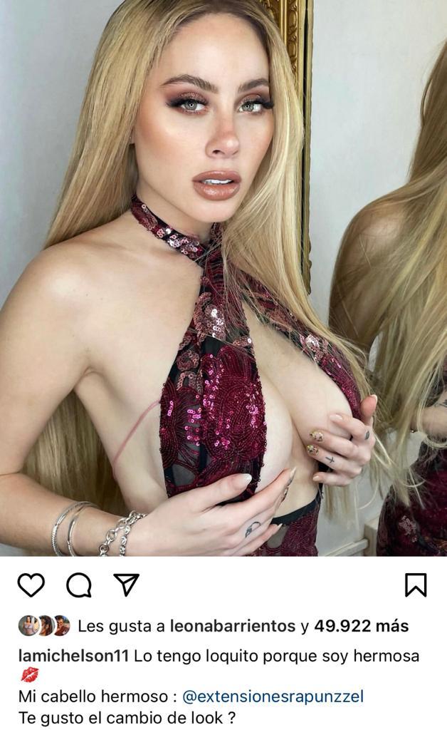 Ignacia Michelson se somete a radical cambio de look