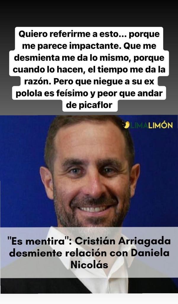 Dr. Cristián Arriagada reconoce que salió con Daniela Nicolás