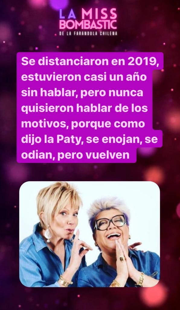 Regresa la dupla de Raquel Argandoña con Paty Maldonado