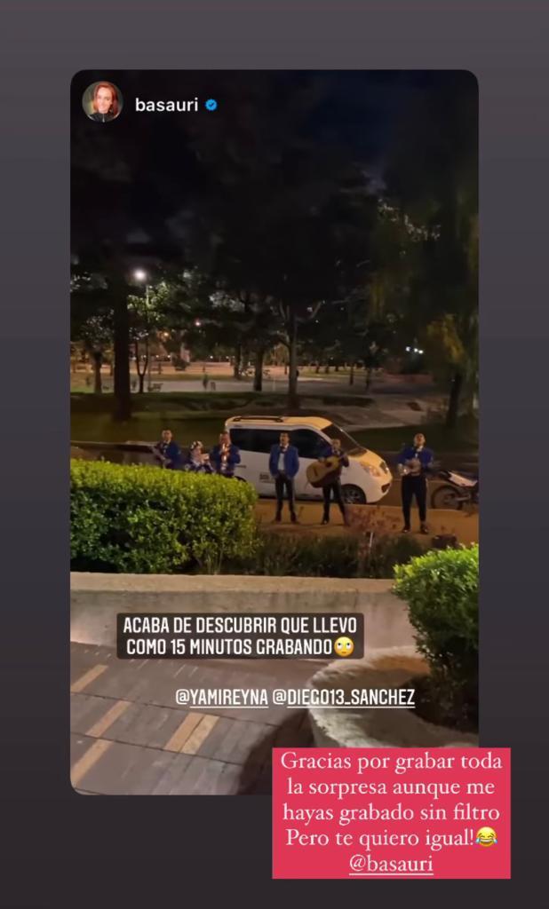 “Me sorprendió”: Yamila Reyna recibe serenata en Colombia