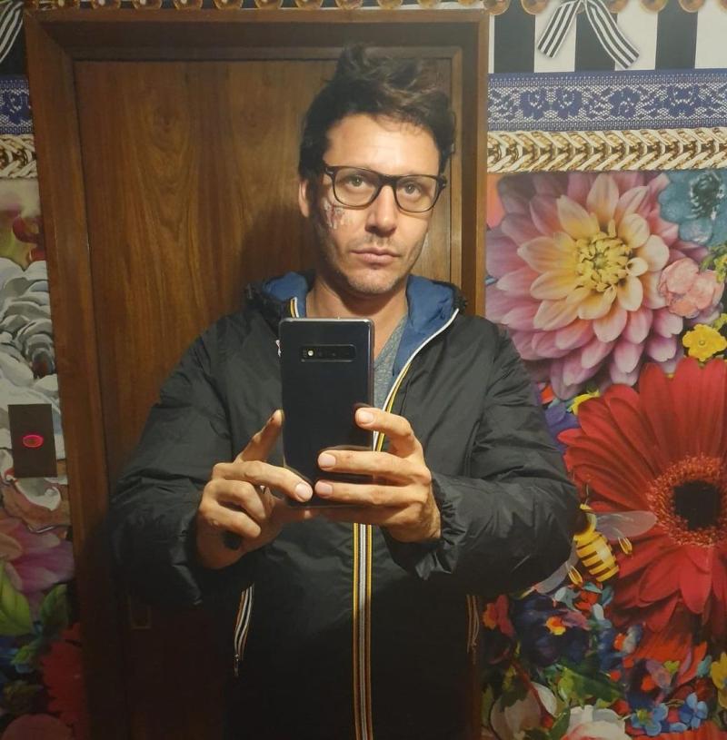 Benjamín Vicuña hace matchy matchy con su hijo Amancio