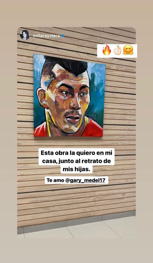 El juguetón “coqueteo” de Millaray Viera y Gary Medel