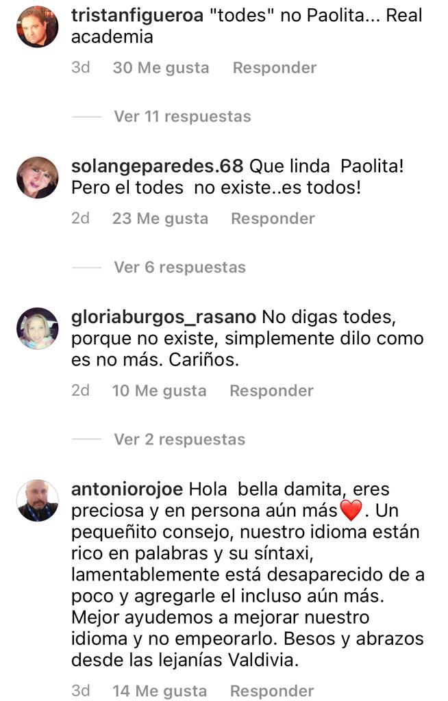 Paola Troncoso es criticada por usar lenguaje inclusivo en video