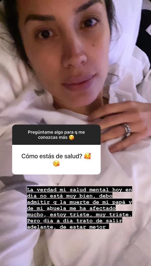 “Estoy triste”: Vanesa Borghi se sincera sobre su salud mental