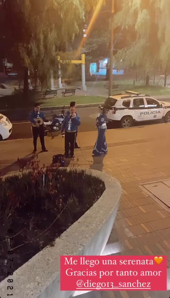 “Me sorprendió”: Yamila Reyna recibe serenata en Colombia