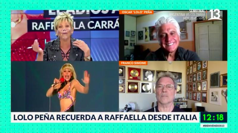 El reencuentro de Raquel Argandoña y Lolo Peña en “Bienvenidos”