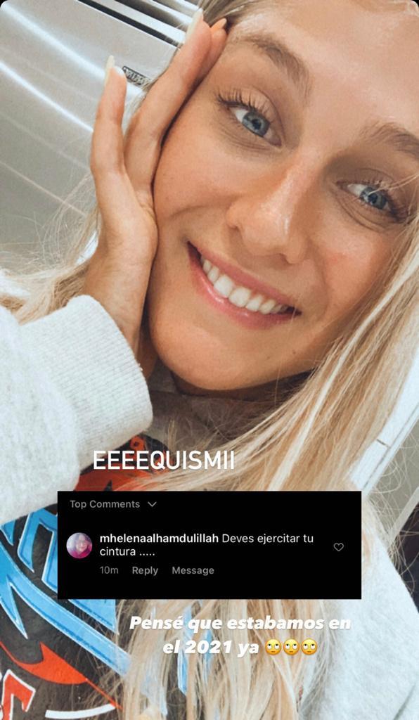 “Debes ejercitar”: Blu Dumay responde a crítica de su físico