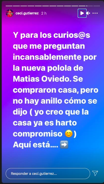 Aseguran que Matías Oviedo y su nueva pareja se compraron una casa
