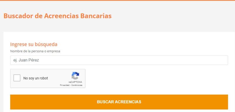 Acreencias Bancarias
