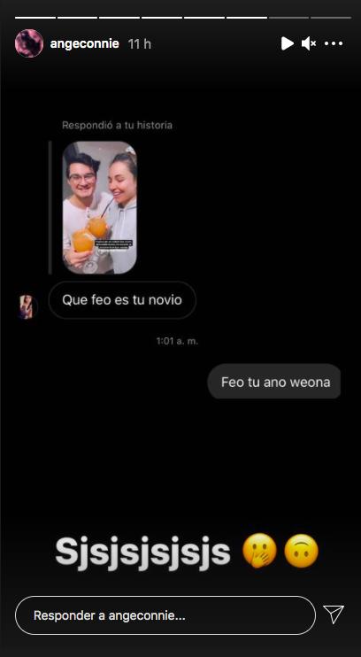 Ángela Duarte recibe feos comentarios tras mostrar a su pololo