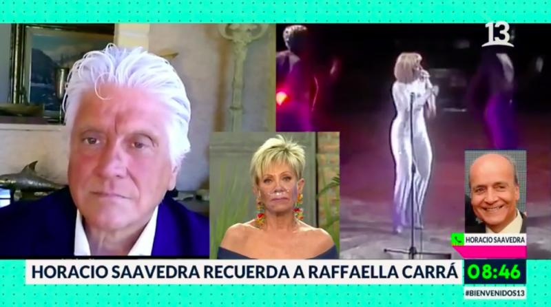 Horacio Saavedra contó detalles de la presentación de Raffaella Carrà en Viña 82