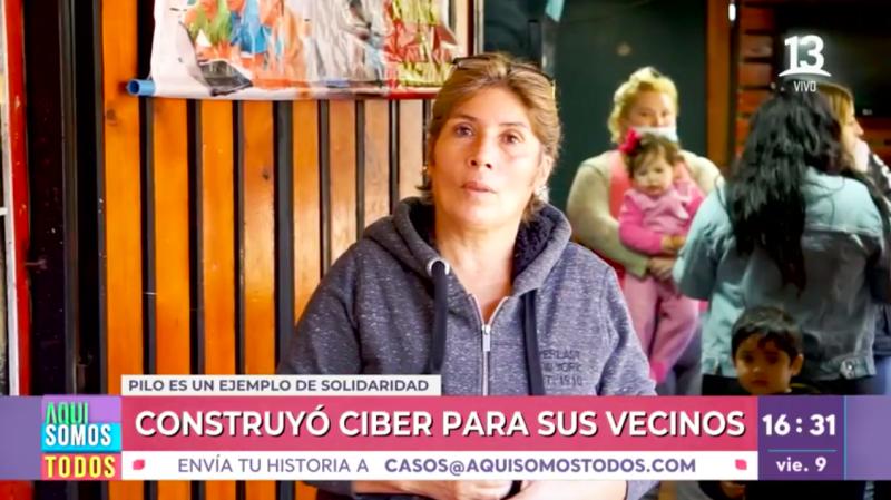 ¡Nos activamos por el ciber solidario de La Pintana!