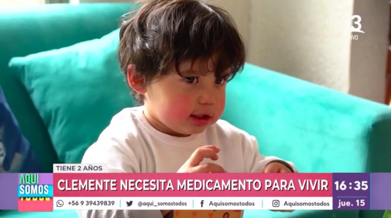¡Nos activamos por el pequeño Clemente y su familia!