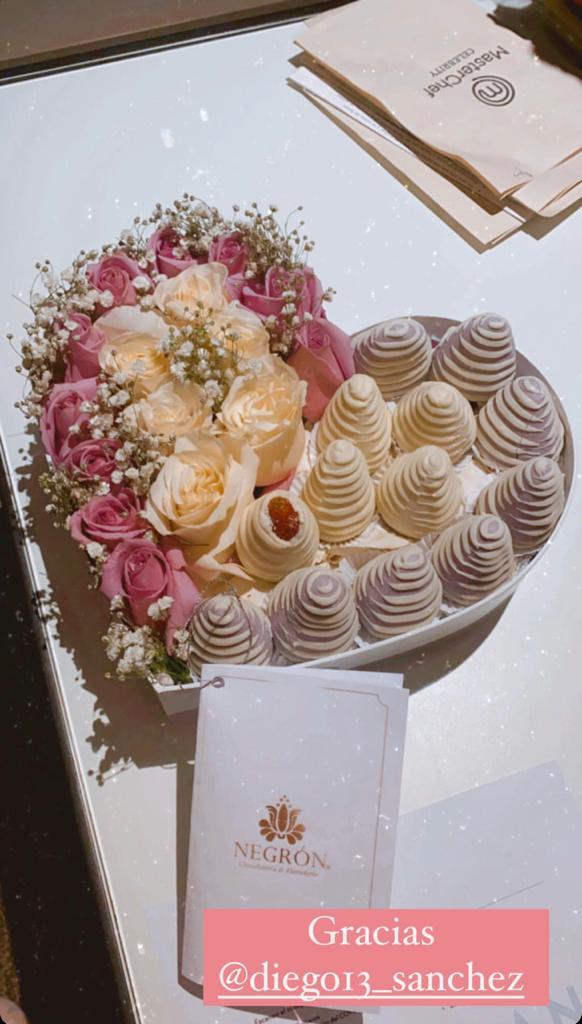 Yamila Reyna recibe lindo “detalle” de su novio en Colombia