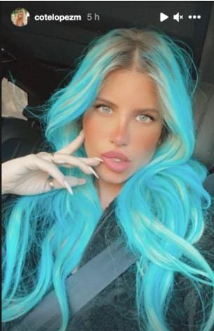 Coté López impacta con cambio de look a lo Karol G