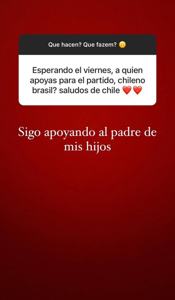 Daniela Colett juega al misterio sobre quiebre con Edu Vargas