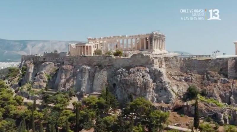 Elvis nos mostró las maravillas arquitectónicas de Atenas