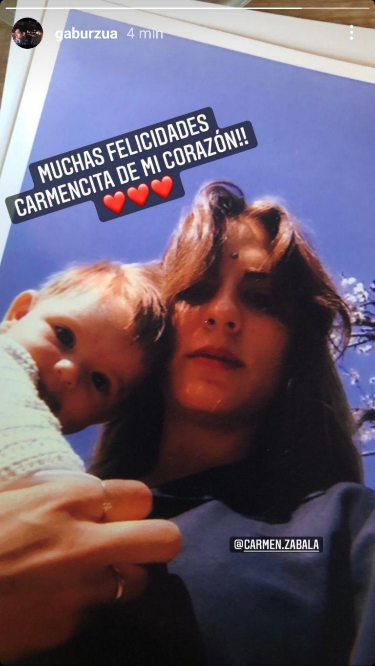 Gabriel Urzúa envía romántico saludo a Carmen Zabala