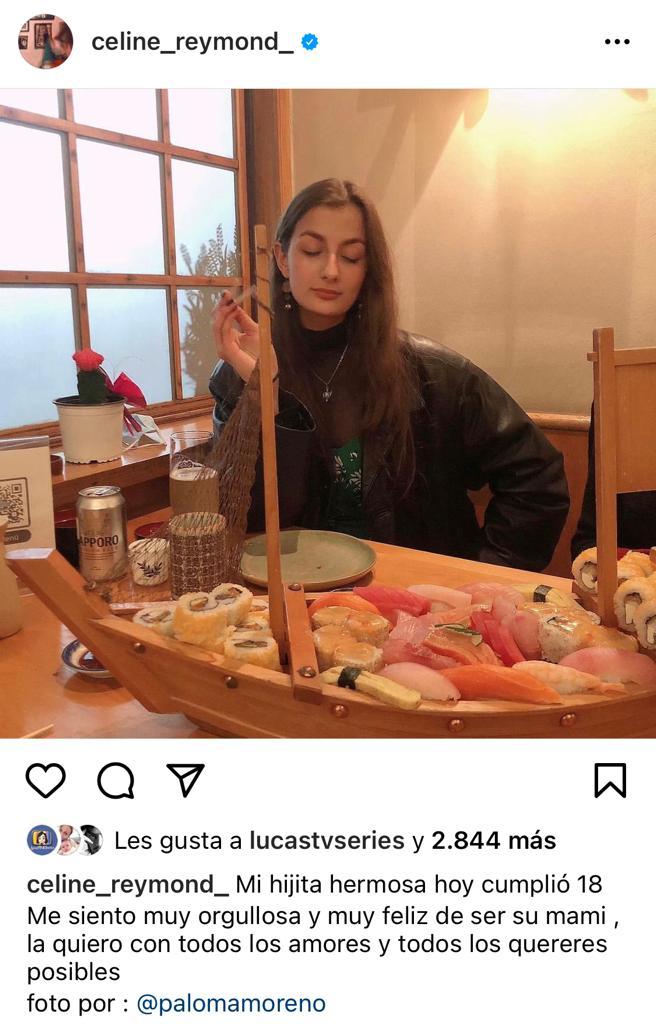 Celine Reymond impacta al mostrar a su hija Alma