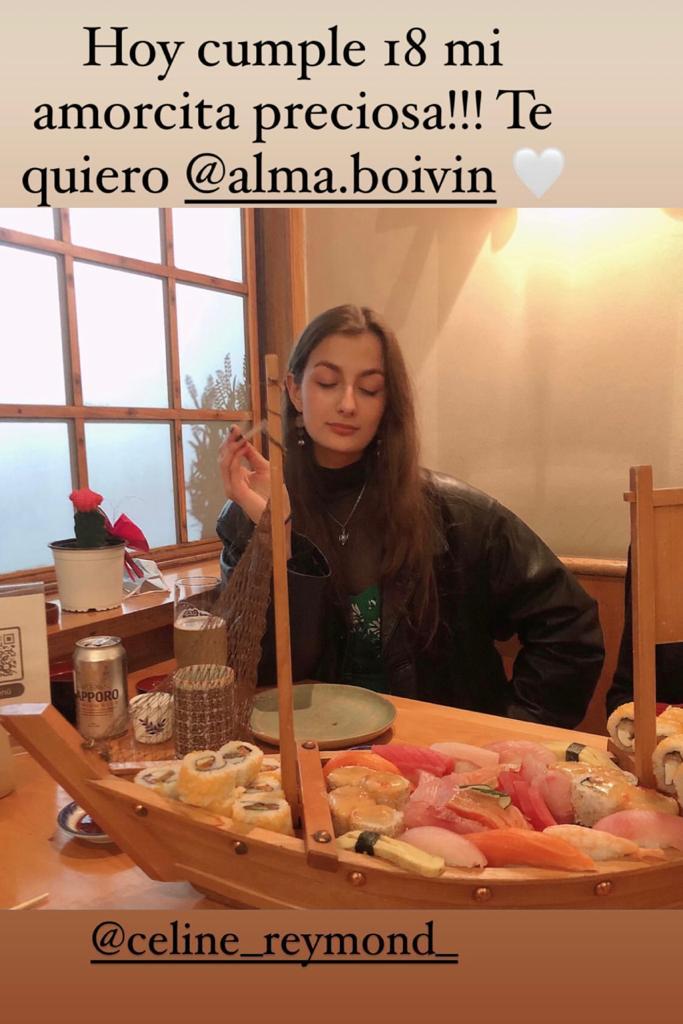 Celine Reymond impacta al mostrar a su hija Alma