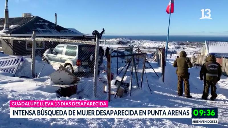 Intensa búsqueda de mujer desaparecida en Punta Arenas