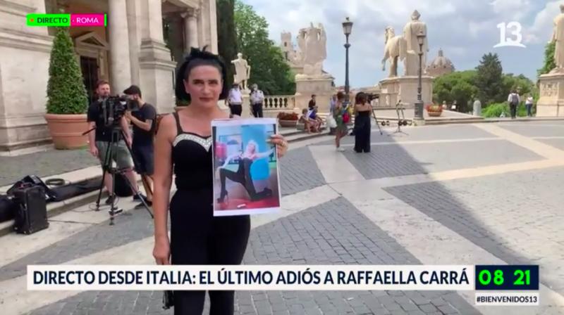 El impasse en vivo de periodista de “Bienvenidos” con la polizia italiana