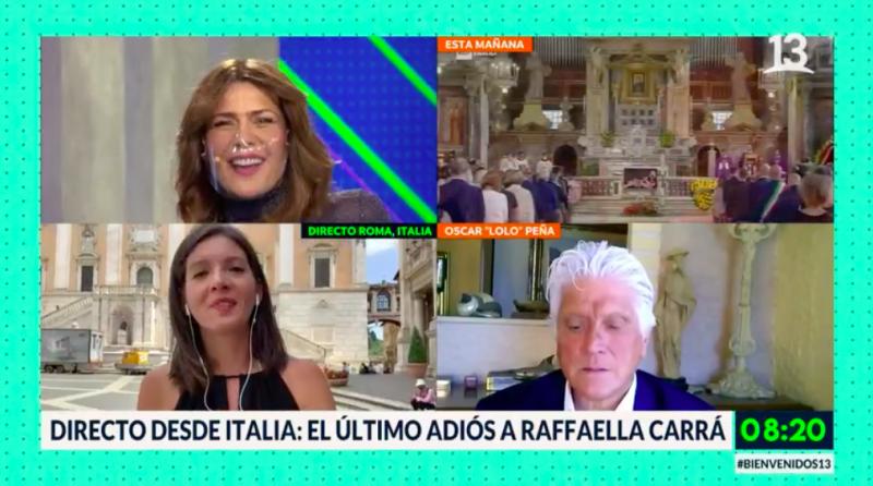 El impasse en vivo de periodista de “Bienvenidos” con la polizia italiana