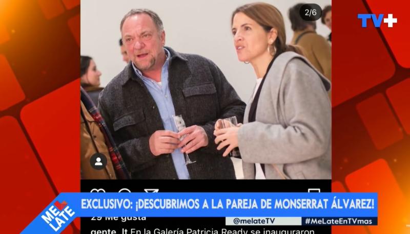 Revelan la identidad de la pareja de Monserrat Álvarez