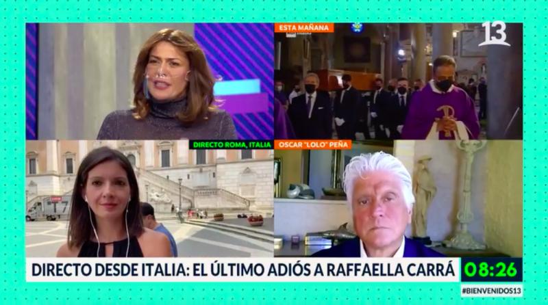 Así fue la semana de reencuentro entre Raquel Argandoña y Lolo Peña en “Bienvenidos”