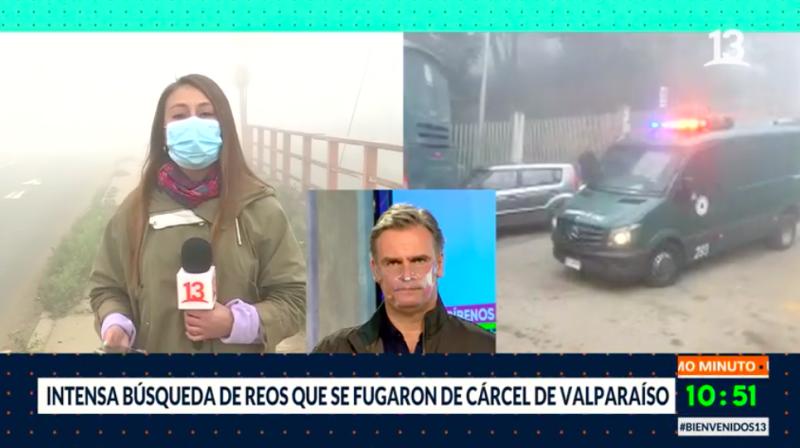 Seis reos se fugaron desde la cárcel de Valparaíso