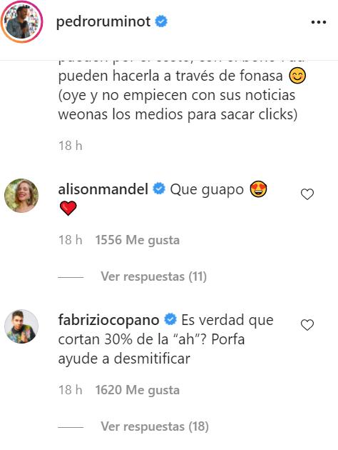 Pedro Ruminot y vasectomía