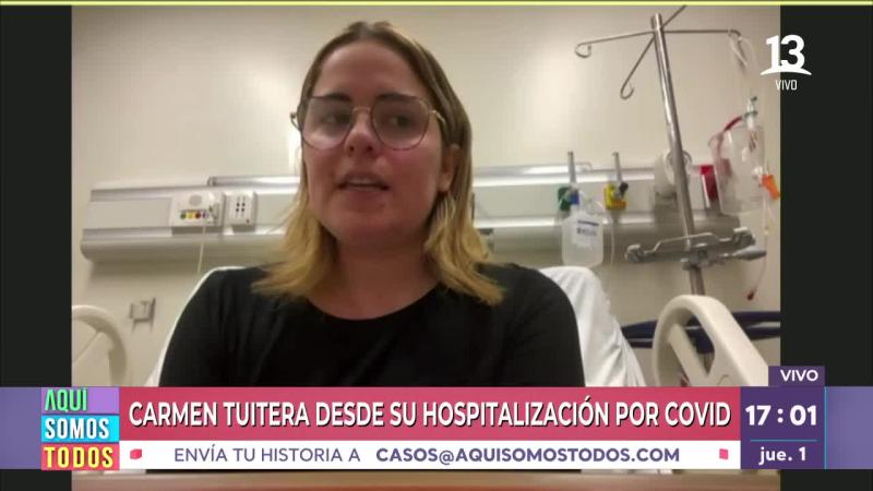Carmen Tuitera: “Yo le voy a ganar a esto y me voy a seguir comiendo el mundo”